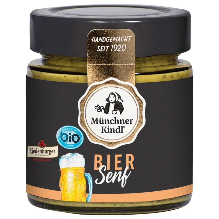 Münchner Kindl Bio Bier Senf 125ml